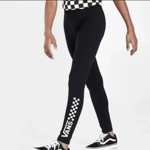 Women’s Vans Black Leggings with Vans Logo
